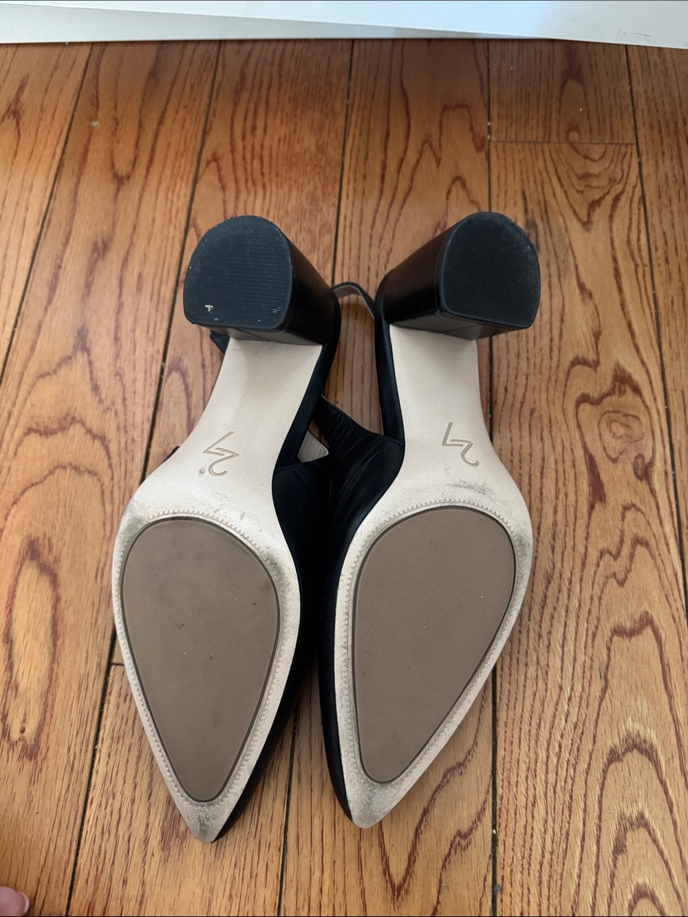 Naturalizer Pointed Slingback with small block heel - Women's Elegant Slip-On - Picture 4 of 6